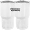 20 oz. Tall Stainless Steel Vacuum Insulated Tumbler White Thumbnail