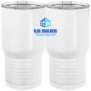 20 oz. Tall Stainless Steel Vacuum Insulated Tumbler White Thumbnail