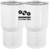 20 oz. Tall Stainless Steel Vacuum Insulated Tumbler White Thumbnail