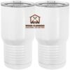 20 oz. Tall Stainless Steel Vacuum Insulated Tumbler White Thumbnail