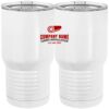 20 oz. Tall Stainless Steel Vacuum Insulated Tumbler White Thumbnail