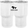 20 oz. Tall Stainless Steel Vacuum Insulated Tumbler White Thumbnail