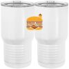 20 oz. Tall Stainless Steel Vacuum Insulated Tumbler White Thumbnail