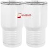 20 oz. Tall Stainless Steel Vacuum Insulated Tumbler White Thumbnail