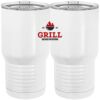 20 oz. Tall Stainless Steel Vacuum Insulated Tumbler White Thumbnail