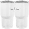 20 oz. Tall Stainless Steel Vacuum Insulated Tumbler White Thumbnail