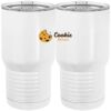 20 oz. Tall Stainless Steel Vacuum Insulated Tumbler White Thumbnail