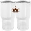 20 oz. Tall Stainless Steel Vacuum Insulated Tumbler White Thumbnail
