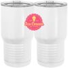 20 oz. Tall Stainless Steel Vacuum Insulated Tumbler White Thumbnail