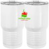 20 oz. Tall Stainless Steel Vacuum Insulated Tumbler White Thumbnail