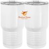 20 oz. Tall Stainless Steel Vacuum Insulated Tumbler White Thumbnail