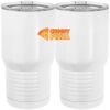 20 oz. Tall Stainless Steel Vacuum Insulated Tumbler White Thumbnail