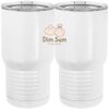 20 oz. Tall Stainless Steel Vacuum Insulated Tumbler White Thumbnail
