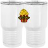 20 oz. Tall Stainless Steel Vacuum Insulated Tumbler White Thumbnail