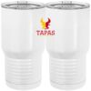 20 oz. Tall Stainless Steel Vacuum Insulated Tumbler White Thumbnail