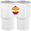20 oz. Tall Stainless Steel Vacuum Insulated Tumbler White Thumbnail