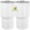 20 oz. Tall Stainless Steel Vacuum Insulated Tumbler White Thumbnail