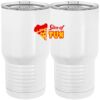 20 oz. Tall Stainless Steel Vacuum Insulated Tumbler White Thumbnail