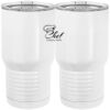 20 oz. Tall Stainless Steel Vacuum Insulated Tumbler White Thumbnail