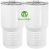 20 oz. Tall Stainless Steel Vacuum Insulated Tumbler White Thumbnail