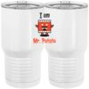20 oz. Tall Stainless Steel Vacuum Insulated Tumbler White Thumbnail