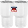 20 oz. Tall Stainless Steel Vacuum Insulated Tumbler White Thumbnail