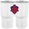 20 oz. Tall Stainless Steel Vacuum Insulated Tumbler White Thumbnail