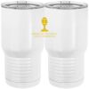 20 oz. Tall Stainless Steel Vacuum Insulated Tumbler White Thumbnail
