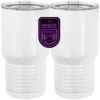 20 oz. Tall Stainless Steel Vacuum Insulated Tumbler White Thumbnail