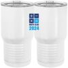 20 oz. Tall Stainless Steel Vacuum Insulated Tumbler White Thumbnail