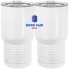 20 oz. Tall Stainless Steel Vacuum Insulated Tumbler White Thumbnail