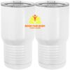 20 oz. Tall Stainless Steel Vacuum Insulated Tumbler White Thumbnail
