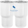 20 oz. Tall Stainless Steel Vacuum Insulated Tumbler White Thumbnail