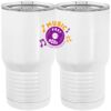 20 oz. Tall Stainless Steel Vacuum Insulated Tumbler White Thumbnail