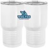 20 oz. Tall Stainless Steel Vacuum Insulated Tumbler White Thumbnail