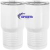 20 oz. Tall Stainless Steel Vacuum Insulated Tumbler White Thumbnail