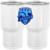 20 oz. Tall Stainless Steel Vacuum Insulated Tumbler White Thumbnail