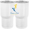 20 oz. Tall Stainless Steel Vacuum Insulated Tumbler White Thumbnail