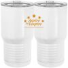 20 oz. Tall Stainless Steel Vacuum Insulated Tumbler White Thumbnail