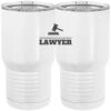 20 oz. Tall Stainless Steel Vacuum Insulated Tumbler White Thumbnail