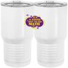 20 oz. Tall Stainless Steel Vacuum Insulated Tumbler White Thumbnail