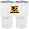 20 oz. Tall Stainless Steel Vacuum Insulated Tumbler White Thumbnail