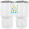 20 oz. Tall Stainless Steel Vacuum Insulated Tumbler White Thumbnail