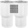 20 oz. Tall Stainless Steel Vacuum Insulated Tumbler White Thumbnail