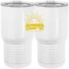 20 oz. Tall Stainless Steel Vacuum Insulated Tumbler White Thumbnail