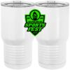 20 oz. Tall Stainless Steel Vacuum Insulated Tumbler White Thumbnail