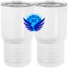 20 oz. Tall Stainless Steel Vacuum Insulated Tumbler White Thumbnail