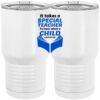 20 oz. Tall Stainless Steel Vacuum Insulated Tumbler White Thumbnail