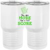 20 oz. Tall Stainless Steel Vacuum Insulated Tumbler White Thumbnail