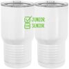 20 oz. Tall Stainless Steel Vacuum Insulated Tumbler White Thumbnail